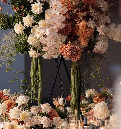 Black Flower Stand